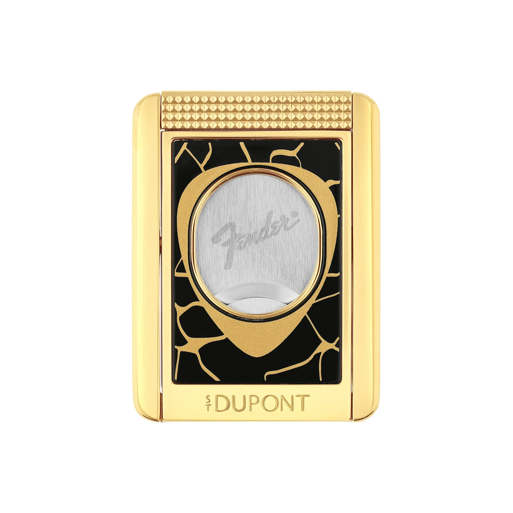 S.T. DUPONT Fender Black Cigar Cutter Stand/Coupe Cigare 003445