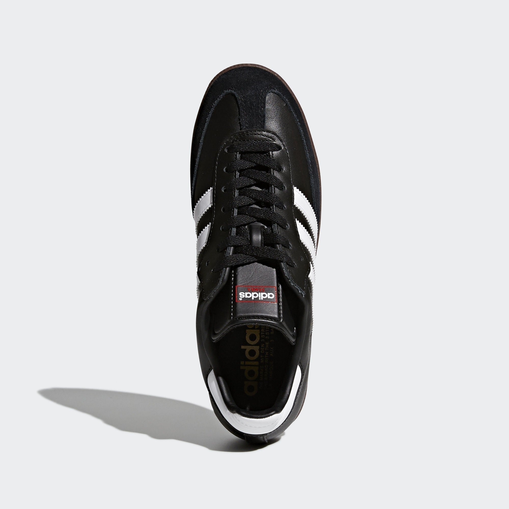 adidas Samba Leather Indoor Shoes Classic - Black/White
