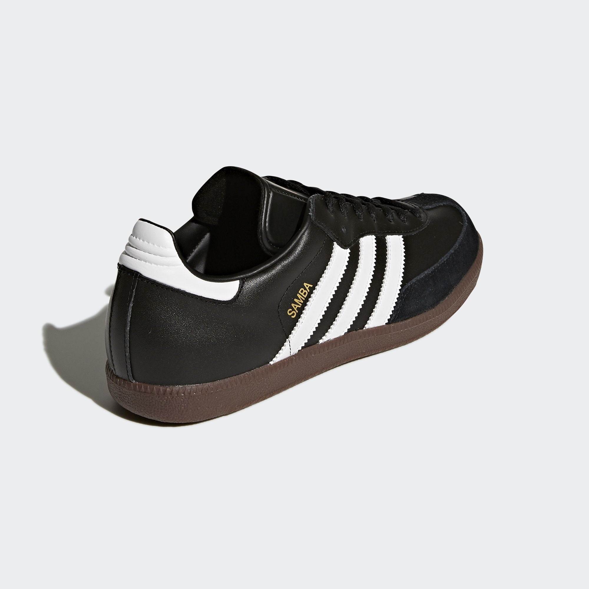 adidas Samba Leather Indoor Shoes Classic - Black/White