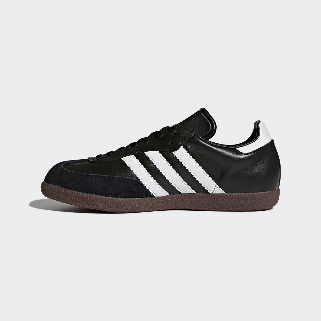 adidas Samba Leather Indoor Shoes Classic - Black/White