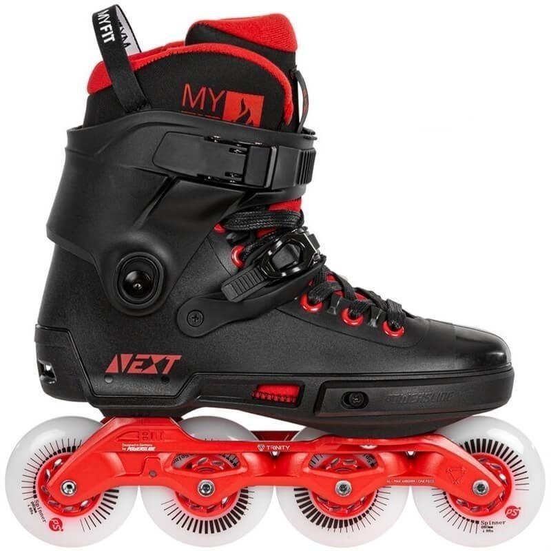 Powerslide Next 80 Black Red Skates