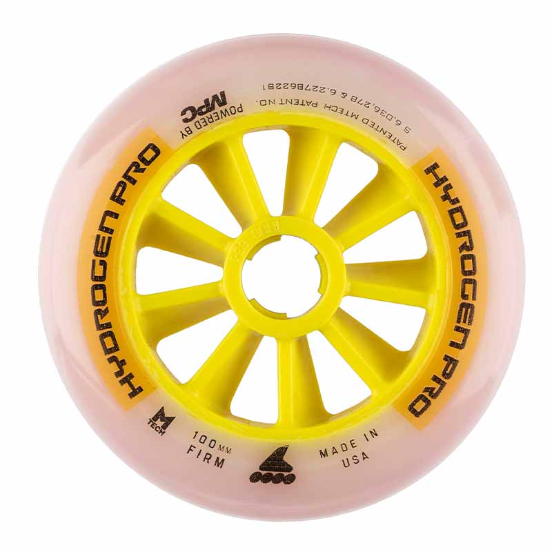 Rollerblade Hydrogen Pro 100mm Wheels (Pack of 8)