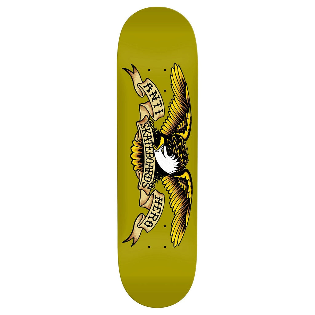 Anti Hero Skateboard Deck Basalt DBX Eagle 8.62" x 32.56" Greenish