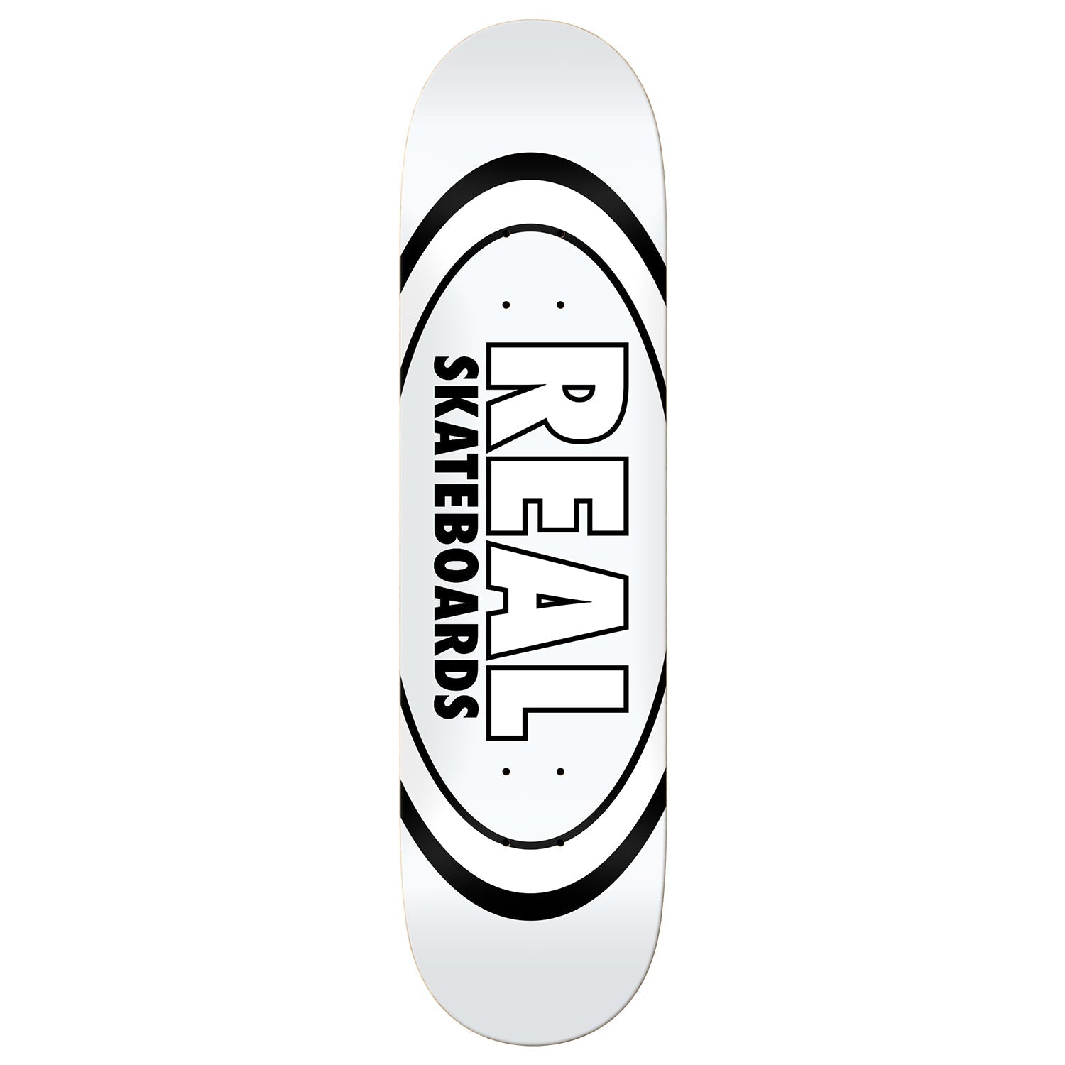 Real Deck Classic Oval White 8.38" x 32.25"