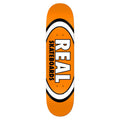 Real Skateboard Deck Classic Oval True Mid Orange 7.5" x 29"