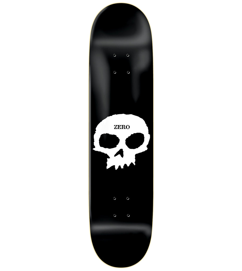 Zero Skateboard Deck 3 Skulls Blood & Single Skull Black 8.0" 2 Pack of Decks