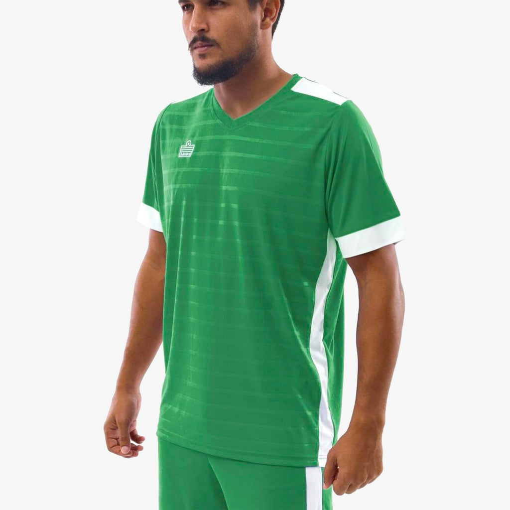 Derby Jersey Emerald Green/White