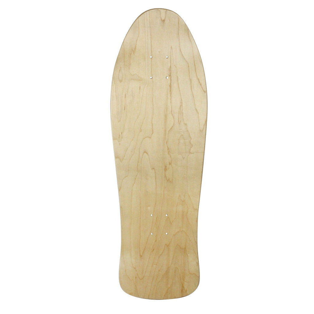 Moose Old School Deck 10" x 30" Stained Red with Griptape