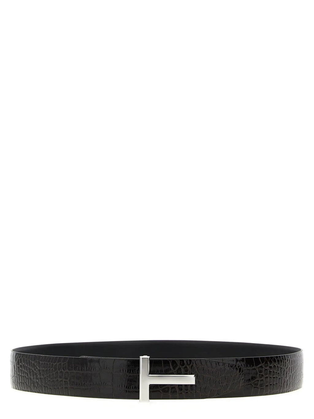 Tom Ford Brown Calfskin Belt