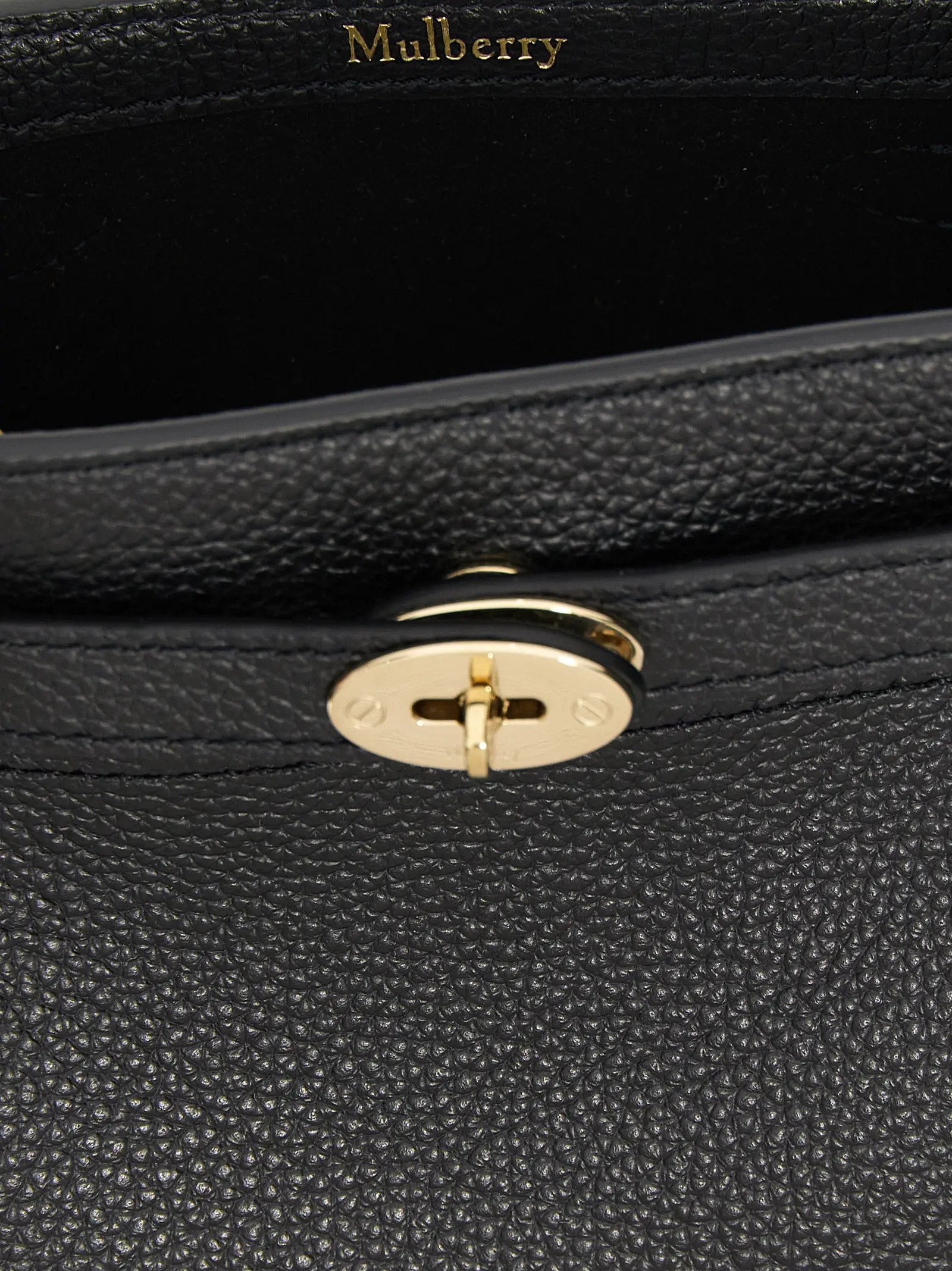 Mulberry Black Calfskin Crossbody Bag