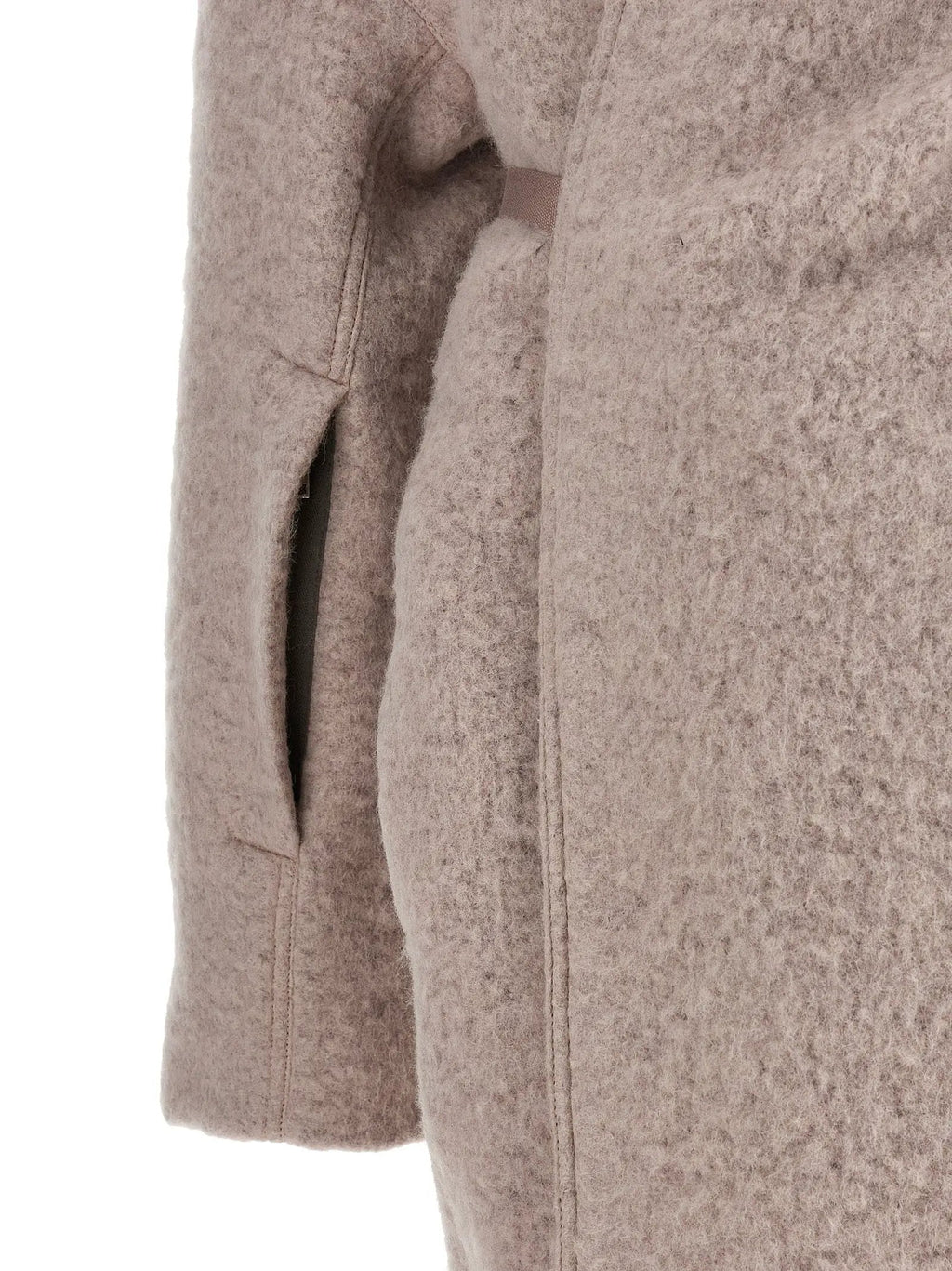 Rick Owens Multicolor Marabou Coat