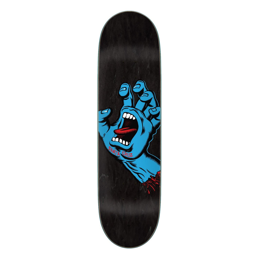Santa Cruz Deck Screaming Hand Black 8.5" x 32.2"