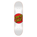Santa Cruz Deck Classic Dot White 8.0" x 31.62"