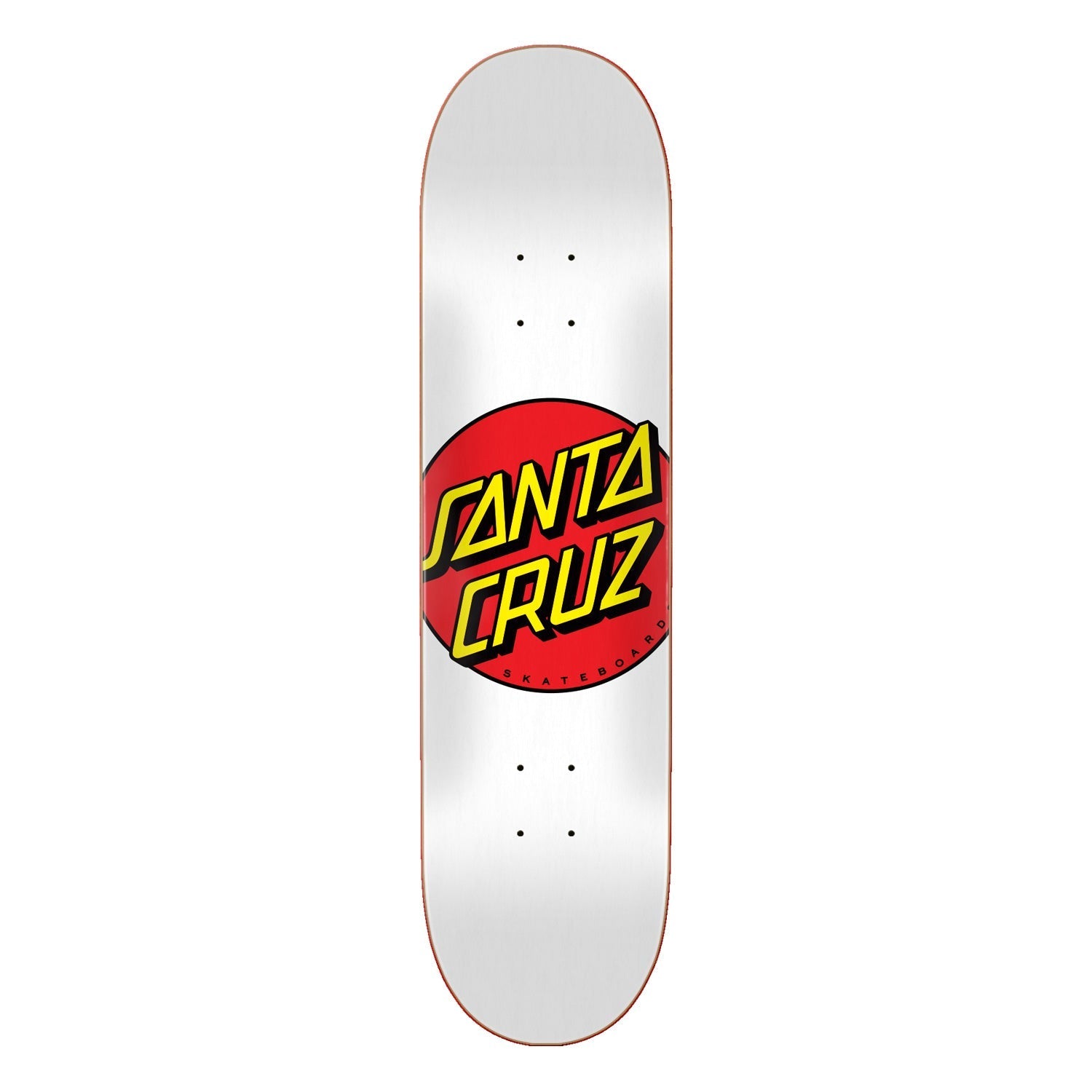 Santa Cruz Deck Classic Dot White 8.0" x 31.62"