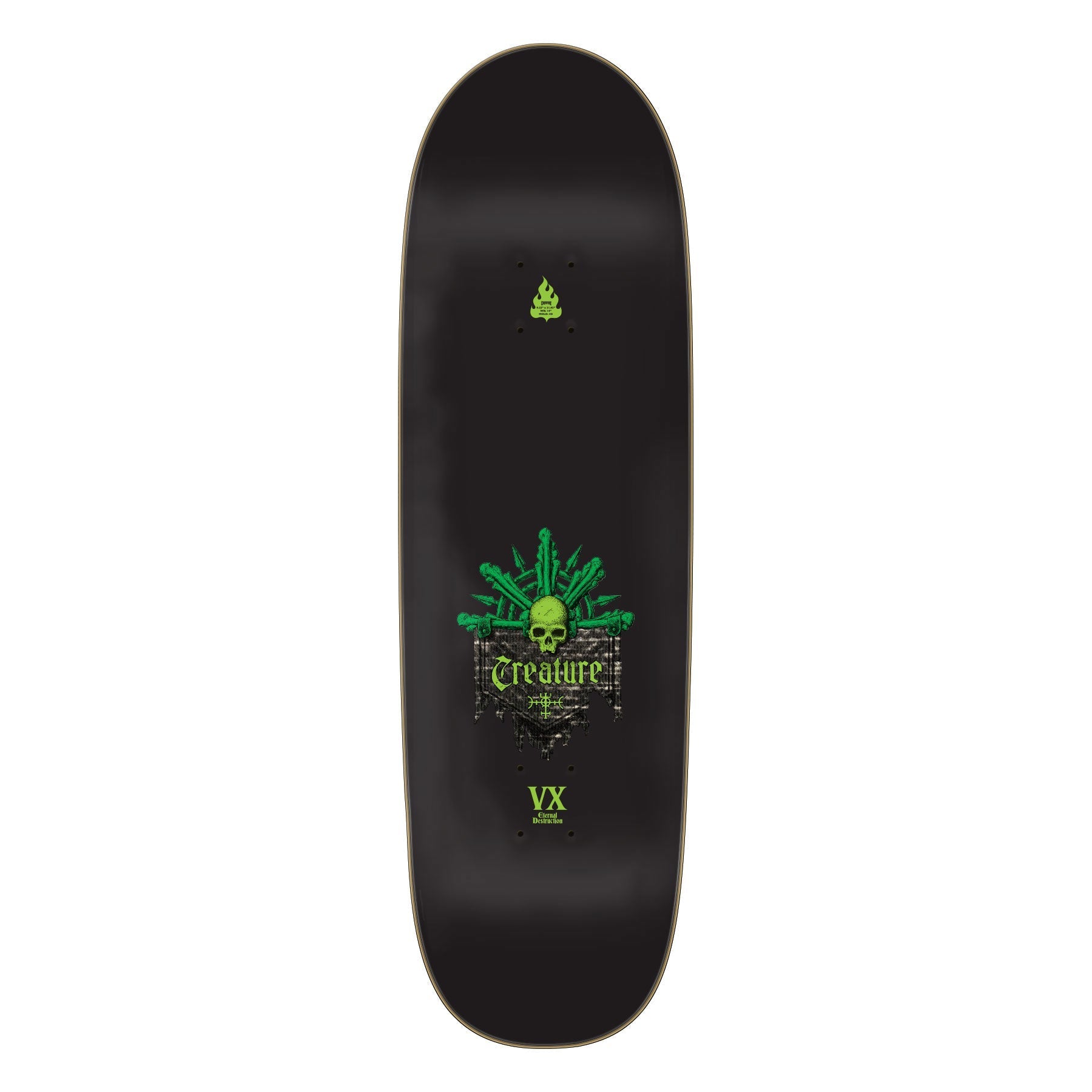 Creature Skateboard Deck Team Messenger VX 9.25" x 31.95"