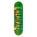 Creature Skateboard Deck Logo Green 7.25" x 29.9"