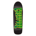 Creature Skateboard Deck Logo Spray Black 9.30" x 31.925"