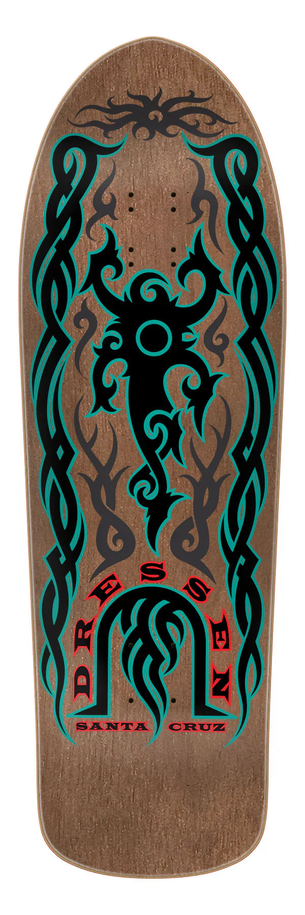 Santa Cruz Eric Dressen Tribal Reissue Skateboard Deck - 9.9"