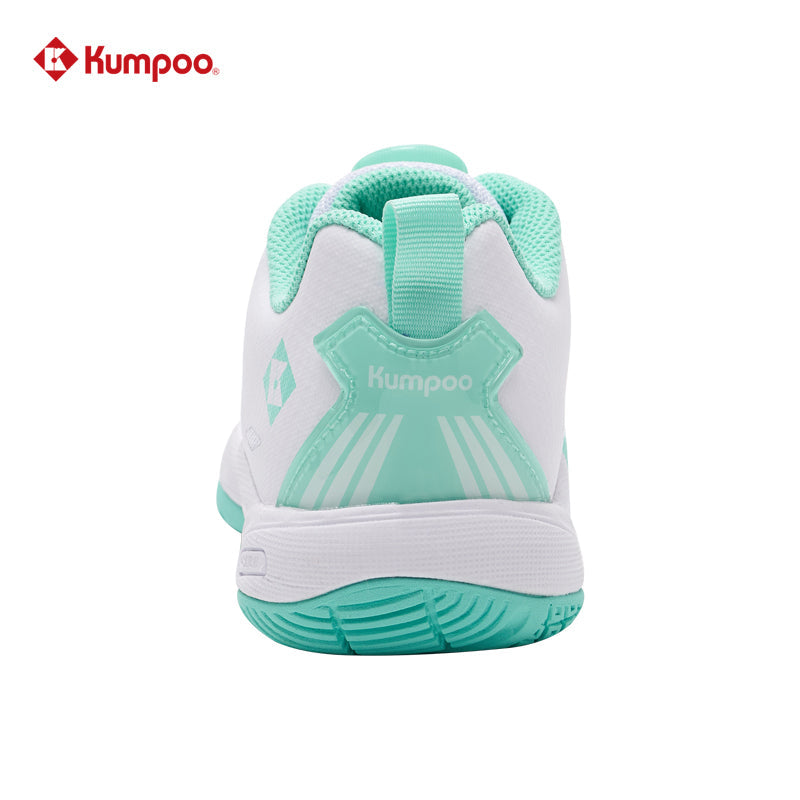 Kumpoo KH-J08 Badminton Shoe (White/Green)