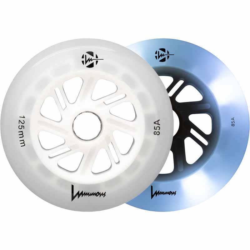 Luminous LED 125mm/85A Wheels (Pack of 3)