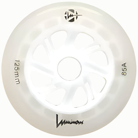 Luminous LED 125mm/85A Wheels (Pack of 3)