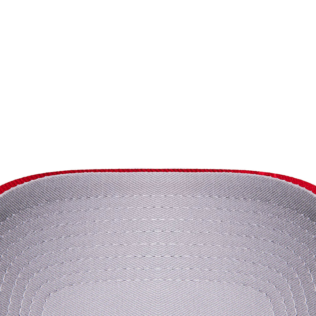 New Era San Francisco 49ers A-Frame 9FORTY Adjustable Snapback Hat-Red