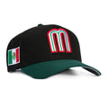 New Era Mexico WBC 9FORTY A-Frame Snapback Hat- Black/Green