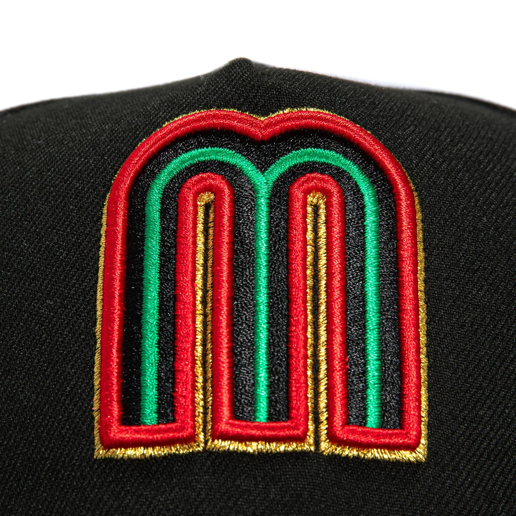 New Era Mexico WBC  9FORTY A-Frame Snapback Hat-Black