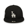 New Era Los Angeles Dodgers 2025 World Series Side Patch 9FIFTY Snapback Hat-Black/White