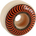 Spitfire Wheels F4 Classic Swirl 53mm 101a - White/Orange (Set of 4)