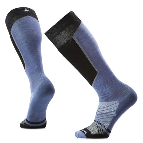 Smartwool - Ski Targeted Cushion Summit Shot OTC Socks - Men's - Nightfall Blue