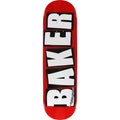 Baker Brand Logo Skateboard Deck - 8.5″ Red/White