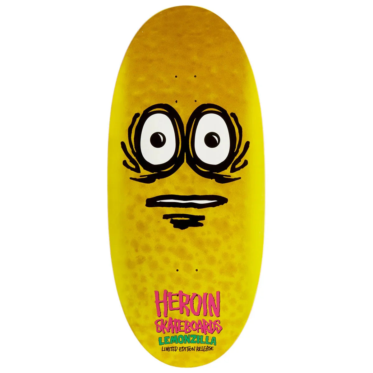 Heroin Lemonzilla Egg Skateboard Deck - 13.5"
