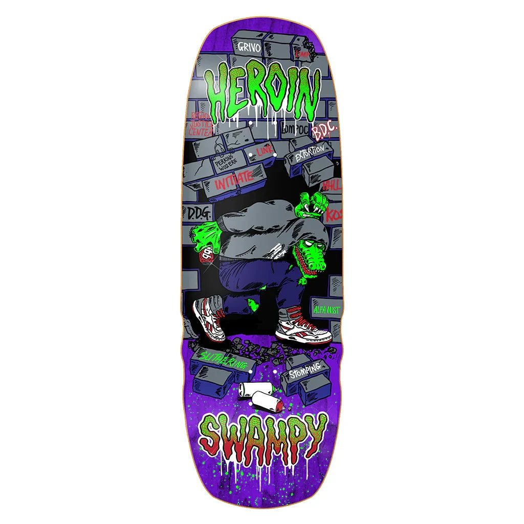 Heroin Swampy Stomp Deck - 10.5″