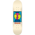 Krooked Moon Smile Skateboard Deck - 8.38″ Cream