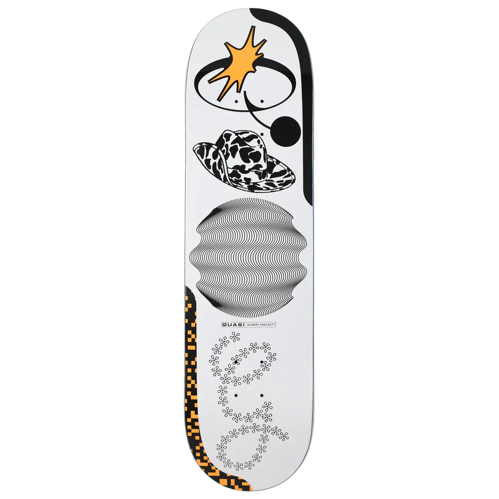 Quasi Crockett 'Bellyachin' Skateboard Deck - 8.25″