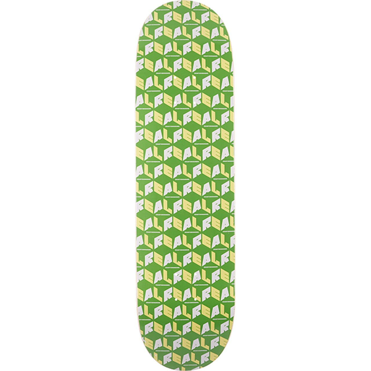 Real City Blocks PP Skateboard Deck - 8.5″ Green