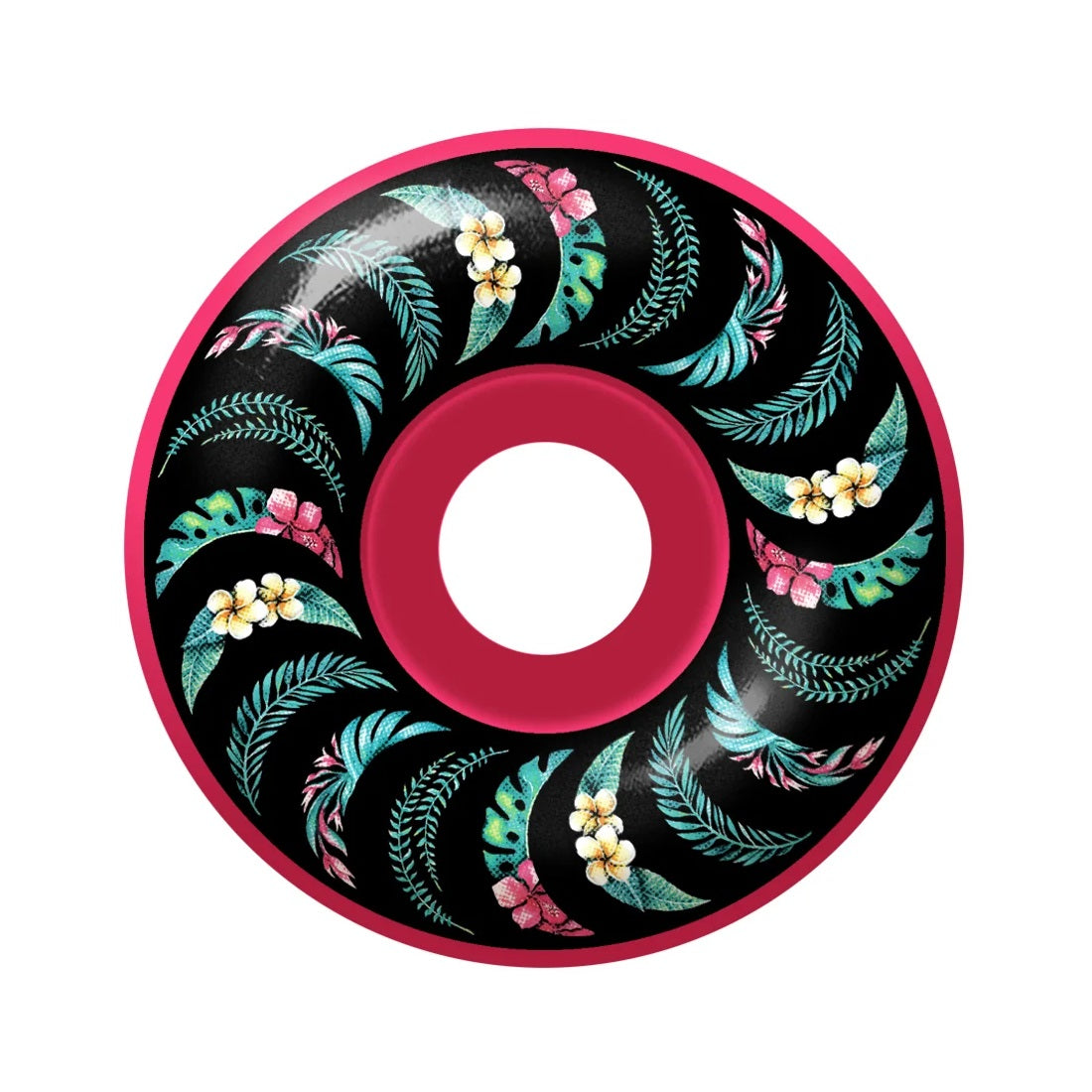 Spitfire Wheels F4 Floral Classic 52mm 99a - Pink (Set of 4)