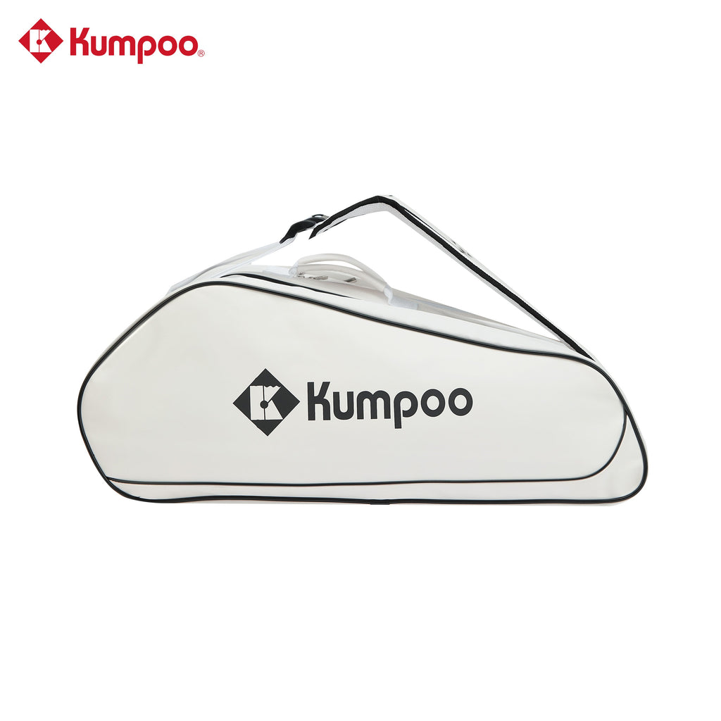 Kumpoo Badminton Bag- KB-591 [9 PK] (White/Black)