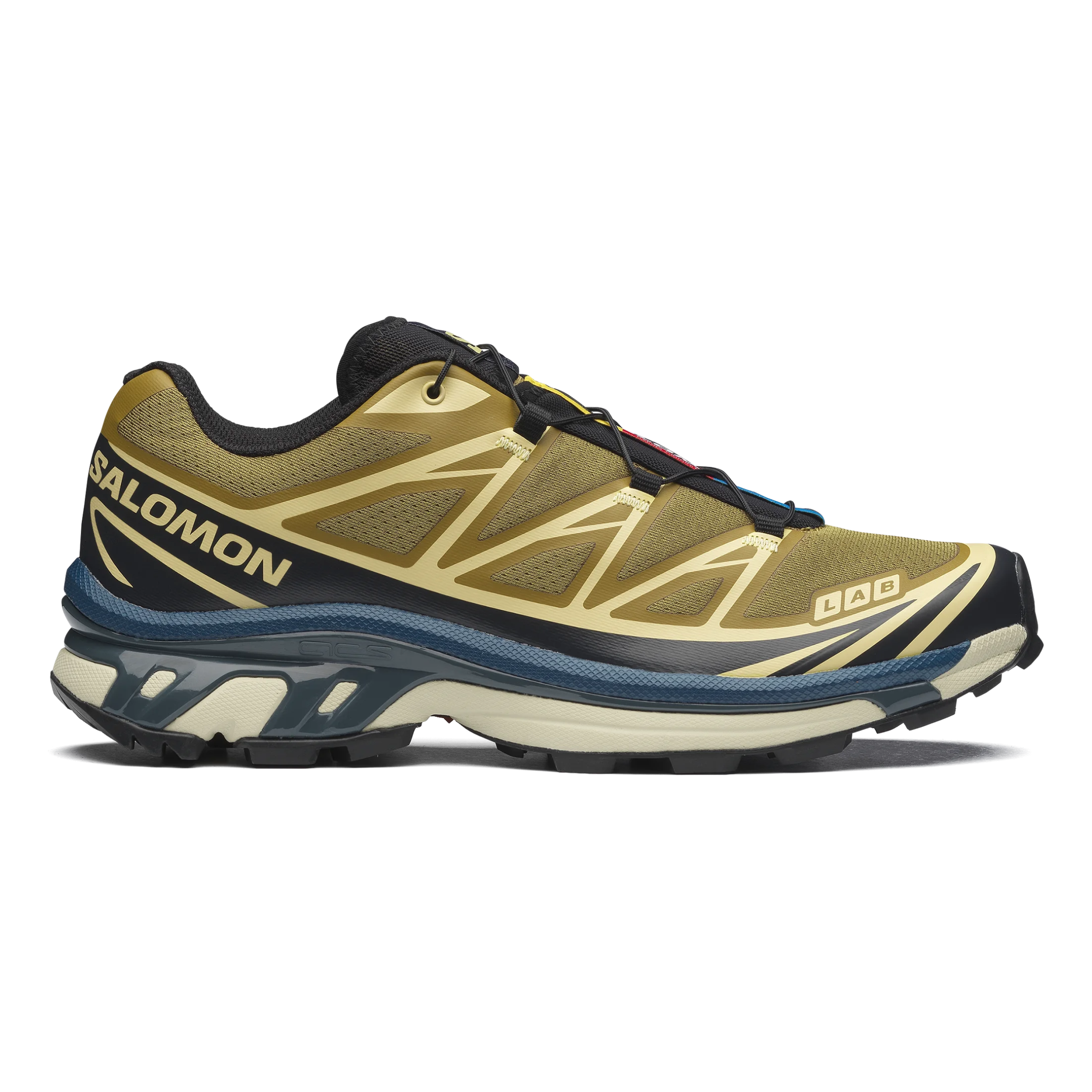 Salomon Men's XT-6 Brilliant Olive/Dark Navy/Dark Slate