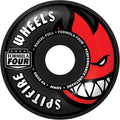 Spitfire Wheels F4 Radial Full Colors 58mm 99a - Black (Set of 4)