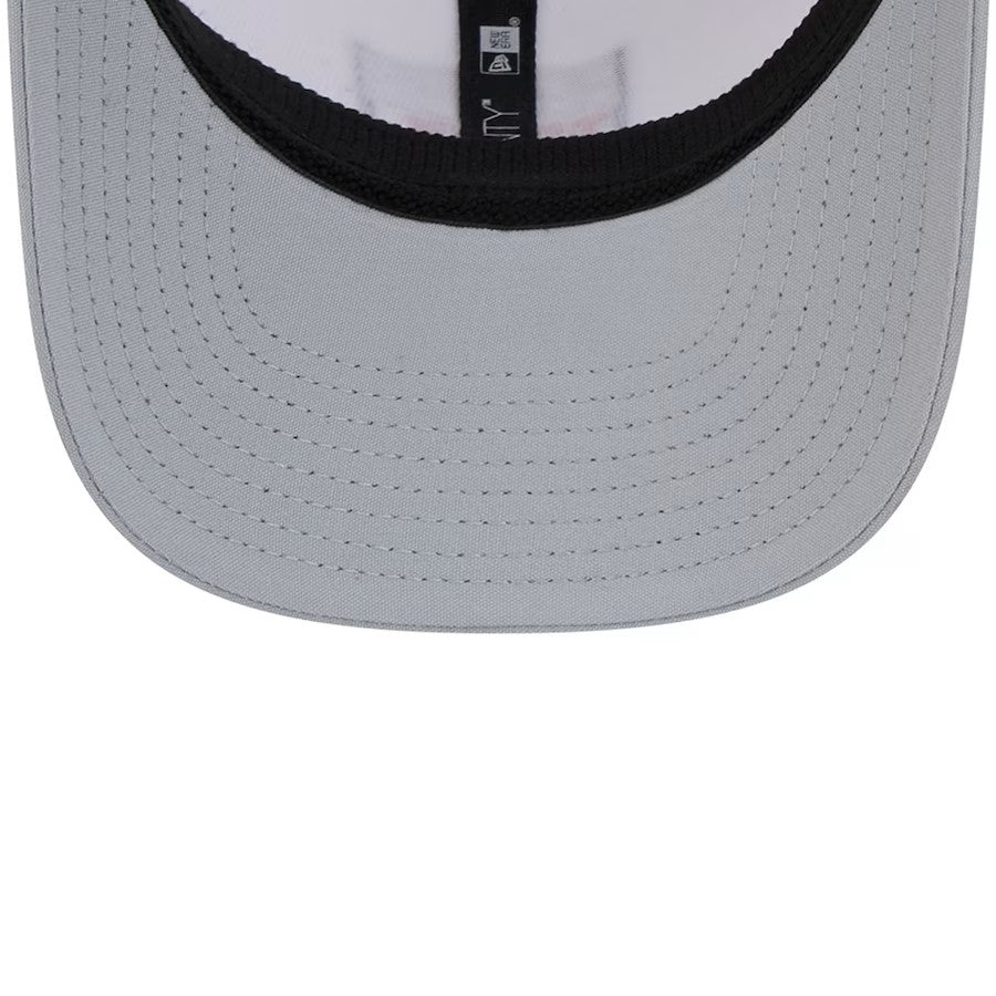 NFL Logo New Era Men's White/Grey 9Seventy 2024 NFL Training Camp Stretch Snapback