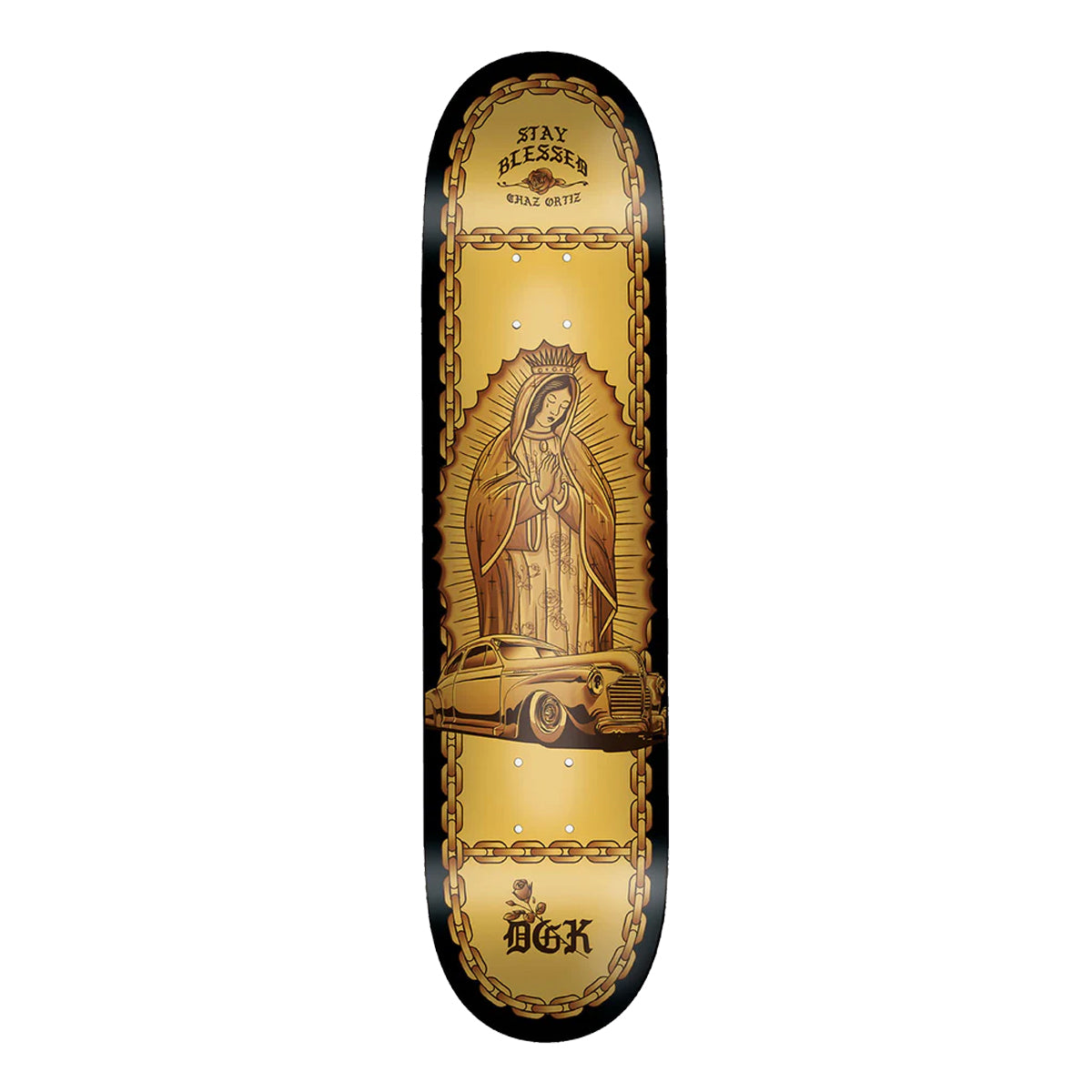 DGK Skateboard Deck Chaz Ortiz Lo-Side 8.1" x 31.85"