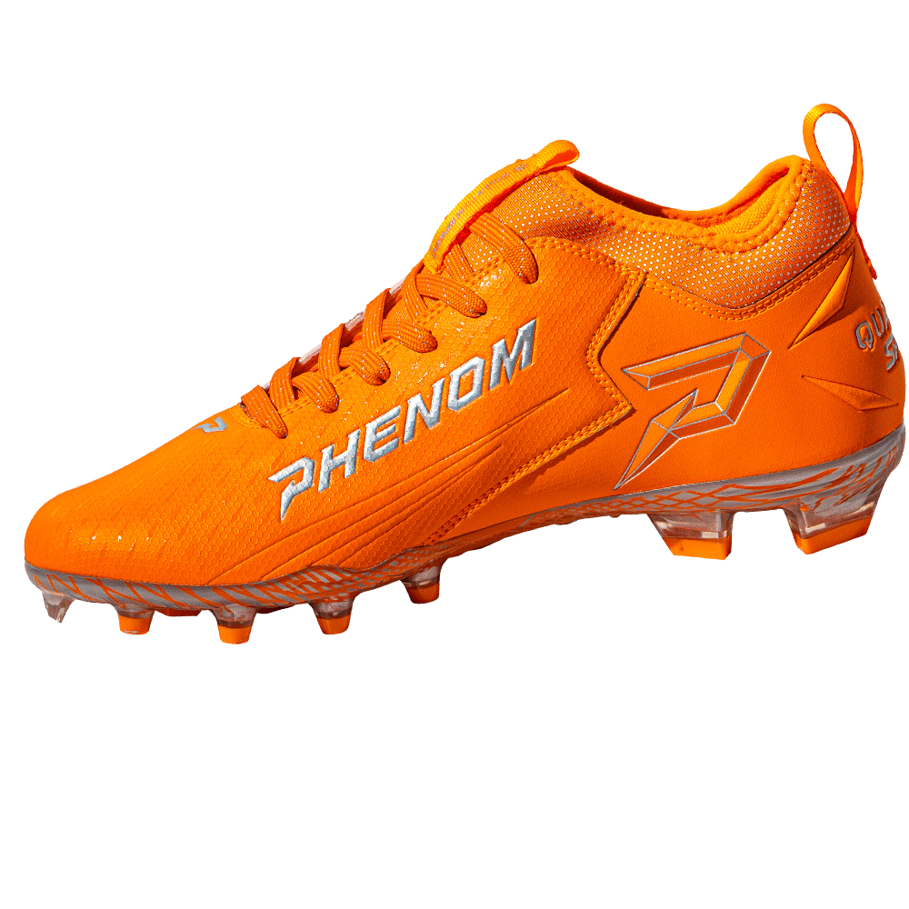 Phenom Elite Quantum Speed 2.0 Football Cleats - Orange