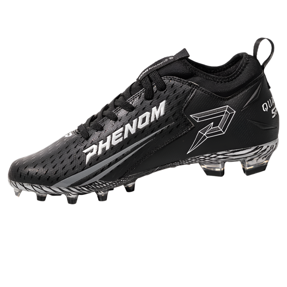 Phenom Elite Quantum Speed 2.0 Football Cleats - Black