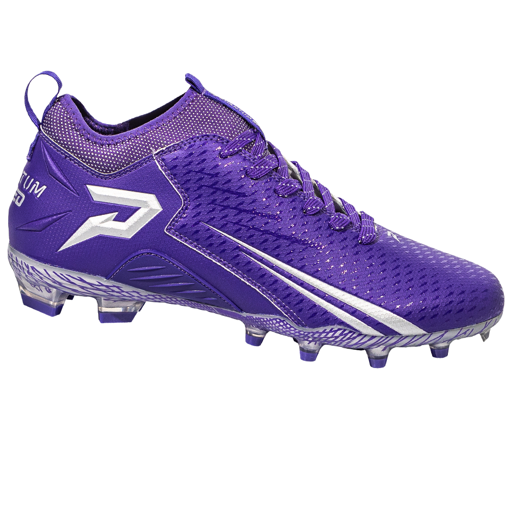 Phenom Elite Quantum Speed 2.0 Football Cleats - Purple