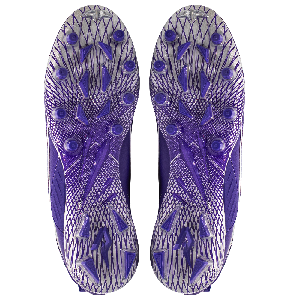 Phenom Elite Quantum Speed 2.0 Football Cleats - Purple