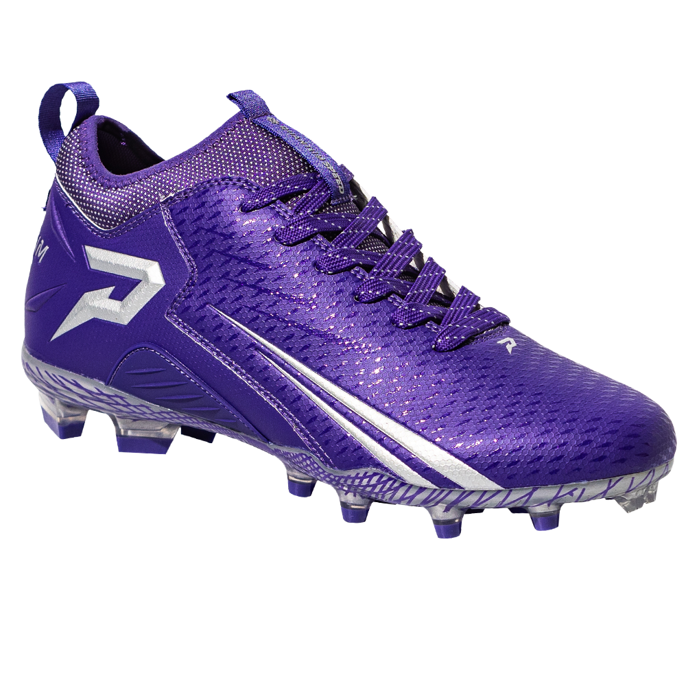 Phenom Elite Quantum Speed 2.0 Football Cleats - Purple
