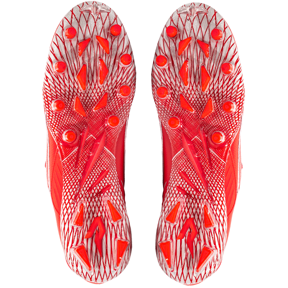 Phenom Elite Quantum Speed 2.0 Football Cleats - Red