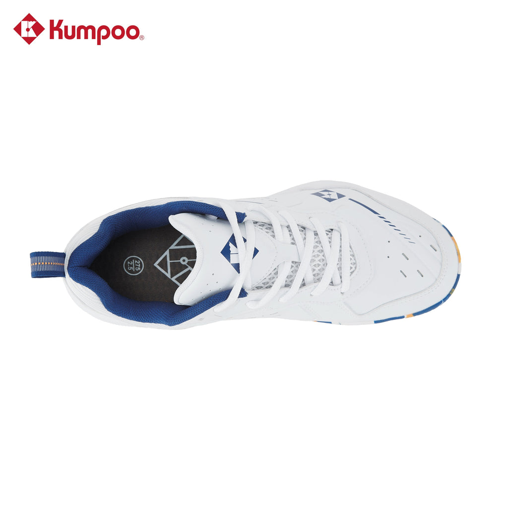 Kumpoo KH-E317 Badminton Shoe (White/Blue)